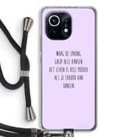 Sprong: Xiaomi Mi 11 Transparant Hoesje met koord