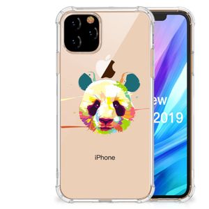 Apple iPhone 11 Pro Stevig Bumper Hoesje Panda Color