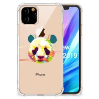 Apple iPhone 11 Pro Stevig Bumper Hoesje Panda Color - thumbnail