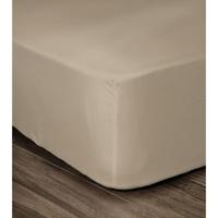 LOVELY HOME Hoeslaken 100% katoen 180x200x30 cm beige