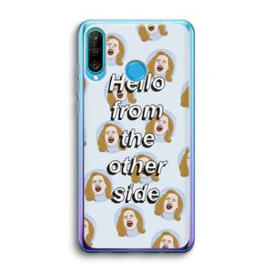 Hello: Huawei P30 Lite Transparant Hoesje