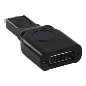 Valueline CMP-ADAP572 kabeladapter/verloopstukje DisplayPort (M) DVI-I (F) Zwart