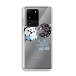 Best Friend Forever: Samsung Galaxy S20 Ultra Transparant Hoesje
