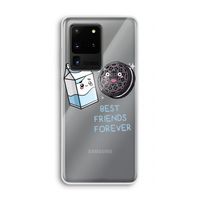Best Friend Forever: Samsung Galaxy S20 Ultra Transparant Hoesje
