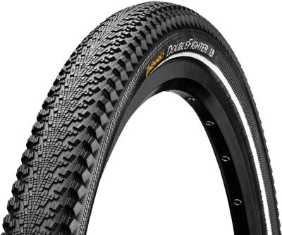 Continental "double fighter iii" buitenband conti tire double fight 50-507 b/b+rt