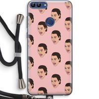 Ugly Cry Call: Huawei P Smart (2018) Transparant Hoesje met koord