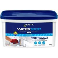 Membrana impermeabilizzante - BOSTIK - Waterstop - Secchio da 6 kg - Riparazione perdite - Bianco