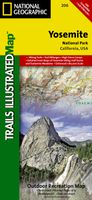 Wandelkaart - Topografische kaart 206 Yosemite National Park | National Geographic - thumbnail