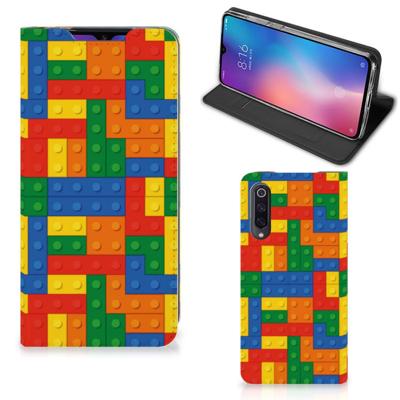 Xiaomi Mi 9 | Hoesje met Magneet | Blokken
