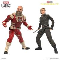 Thunderbolts Marvel Legends Action Figure 2-Pack Yelena Belova & Red Guardian 15 cm