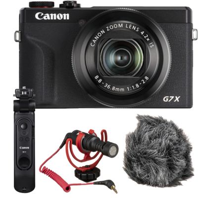 Canon Powershot G7X Mark III black INSTA KIT