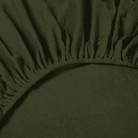 Kayori Nagano Flanel Hoeslaken GKayori Nagano Flanel Hoeslaken Groen 80-90x200 Showmodel roen 80-90x200