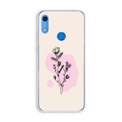 Roses are red: Huawei Y6s Transparant Hoesje