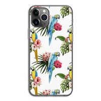 Kleurrijke papegaaien: iPhone 11 Pro Transparant Hoesje