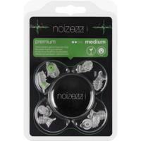 Noizezz - Green Medium - Gehoorbescherming met demping tot 24 dB - Groen - Oordoppen - 4 maten - thumbnail