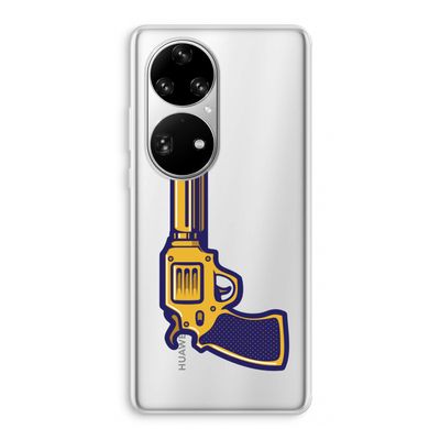 Pew Pew Pew: Huawei P50 Pro Transparant Hoesje