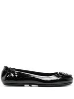 Tory Burch ballerines Minnie Travel - Noir - thumbnail