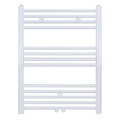 Handdoekradiator Belrad | 80x50 cm | Midden aansluiting | 352 watt | Wit