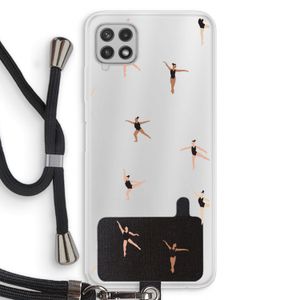 Dancing #1: Samsung Galaxy A22 4G Transparant Hoesje met koord