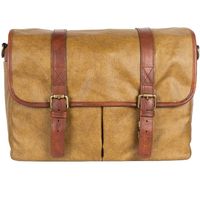 Bronkey Roma canvas messenger bag olive green Limited Edition