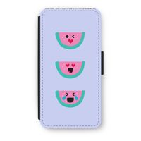 Smiley watermeloen: iPhone 8 Plus Flip Hoesje