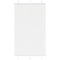 VidaXL Plissé rolgordijn 115x200 cm stofbreedte 114,4cm polyester wit