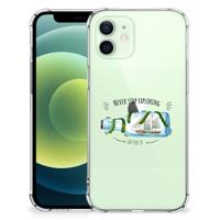 iPhone 12 Mini Stevig | Bumper Hoesje | Boho Bottle