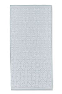 Pip Studio Grote Handdoek Tile de Pip Lichtblauw 70x140 cm