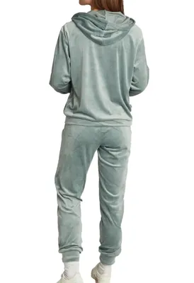 Dames huispak Fleece - Lounge set dames - Vrouwen warm pyjama pak - loungewear dames