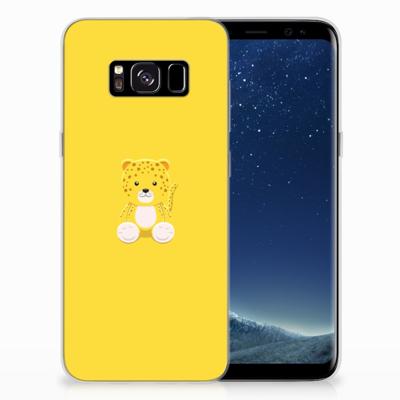 Samsung Galaxy S8 Telefoonhoesje met Naam Baby Leopard Samsung Galaxy S8 Telefoonhoesje met Naam Baby Leopard