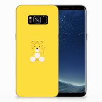 Samsung Galaxy S8 Telefoonhoesje met Naam Baby Leopard