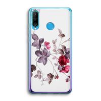 Mooie bloemen: Huawei P30 Lite Transparant Hoesje