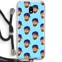 Drake Away: Samsung Galaxy J3 (2017) Transparant Hoesje met koord