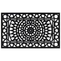 VidaXL Deurmat rechthoekig 45x75 cm rubber