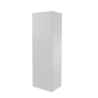 Storke Edge zwevende badkamerkast hoogglans wit 40 x 30 x 125 cm