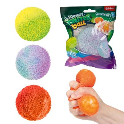 Toi-Toys Fun knijpbal moss gevuld met foam 8cm