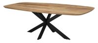 DTP Home Deens Ovale Eettafel 'Evo' Teakhout, 240 x 110cm