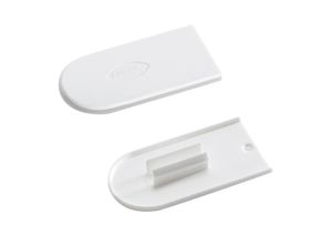 Lamello Cabineo Afdekkap 100st RAL 9018 Papyruswit 186350P