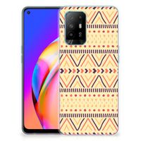 OPPO A94 5G | Reno5 Z TPU bumper Aztec Yellow - thumbnail