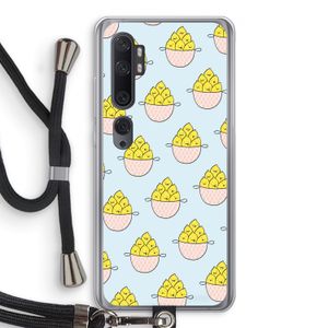 Citroenen: Xiaomi Mi Note 10 Transparant Hoesje met koord