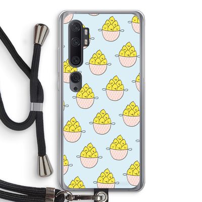 Citroenen: Xiaomi Mi Note 10 Transparant Hoesje met koord