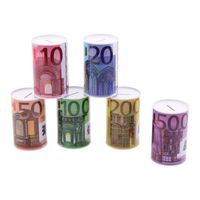 Johntoy spaarpot eurobiljet