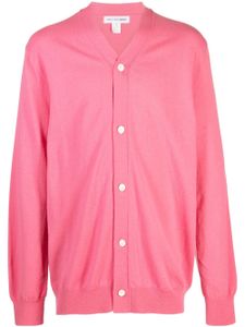 Comme Des Garçons Shirt cardigan léger en laine - Rose