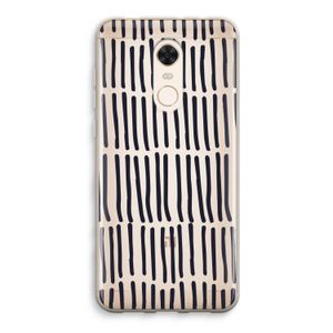 Moroccan stripes: Xiaomi Redmi 5 Transparant Hoesje