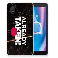 Alcatel 1B (2020) | Siliconen hoesje | met naam Already Taken Black