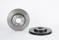 Remschijf COATED DISC LINE BREMBO, Remschijftype: Binnen geventileerd, u.a. für Mercedes-Benz