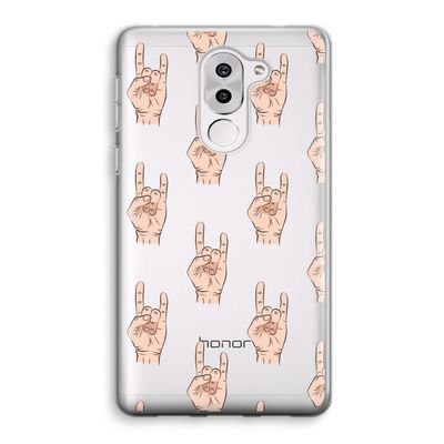 Rock: Honor 6X Transparant Hoesje