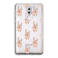 Rock: Honor 6X Transparant Hoesje