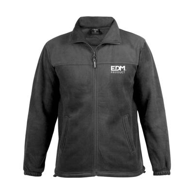 Jas EDM Zwart - Maat: L