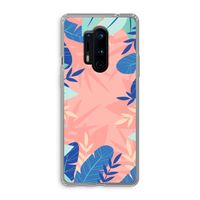 Tropisch: OnePlus 8 Pro Transparant Hoesje